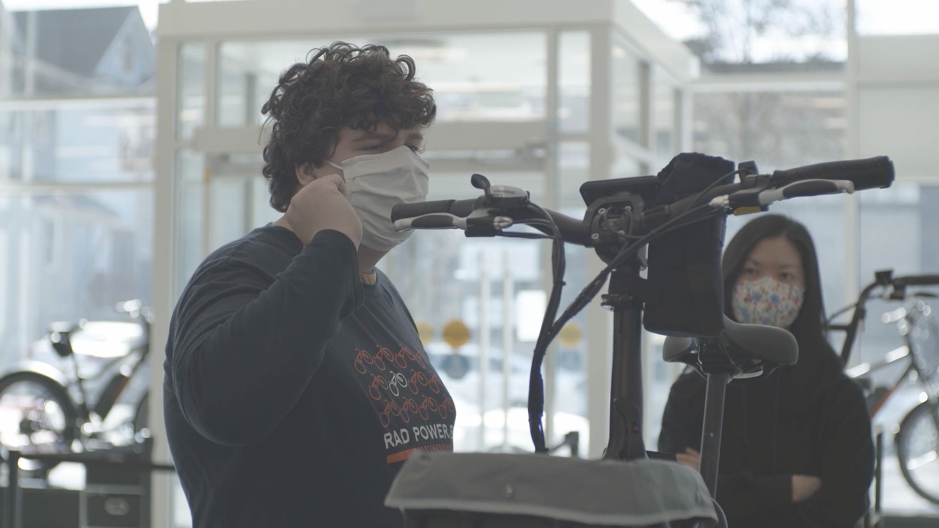 Autistic bike shop employee