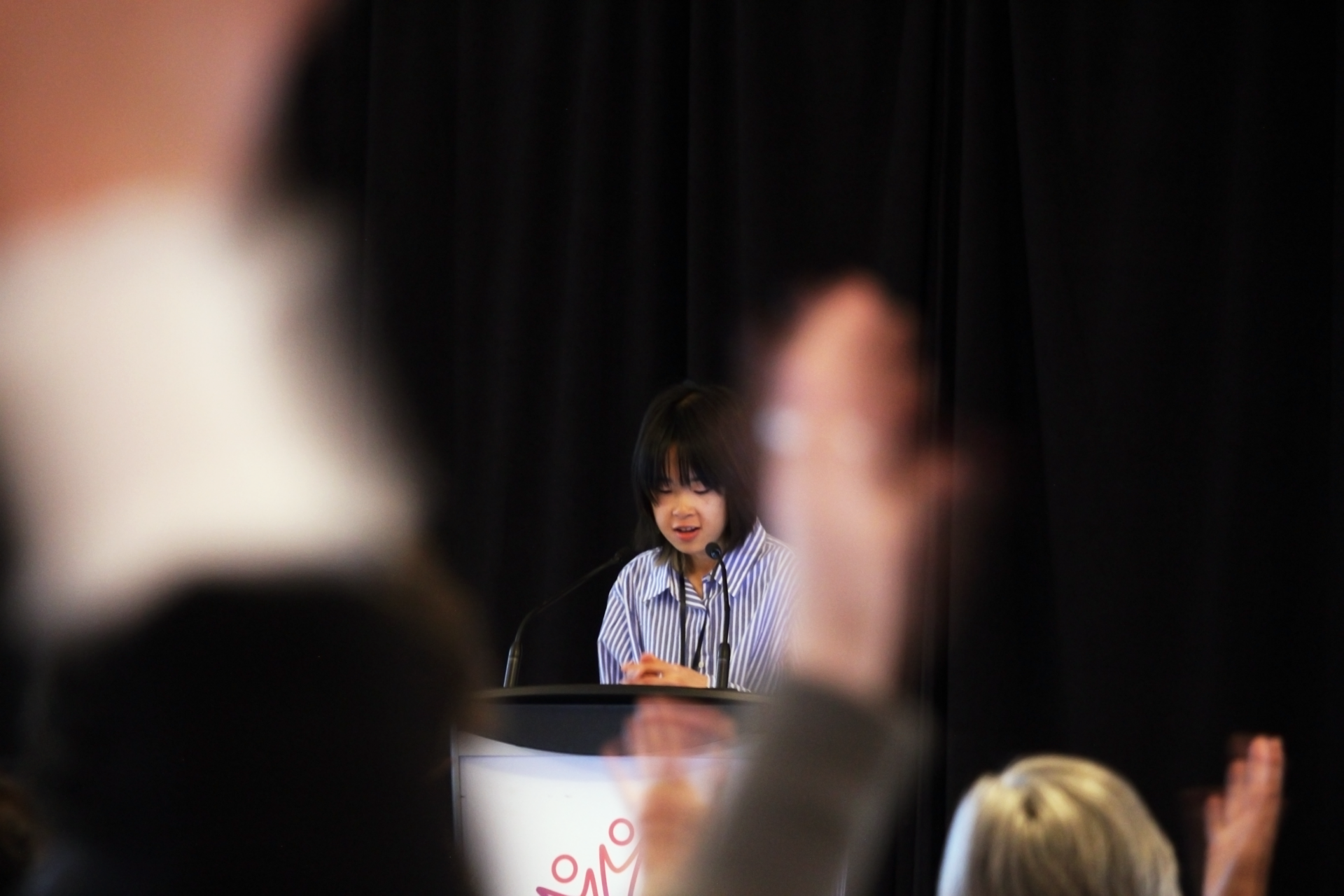 Siyu Suzanna Chen on stage during CALS2024